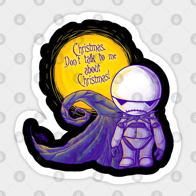 Marvin's Nightmare Sticker by MareveDesign